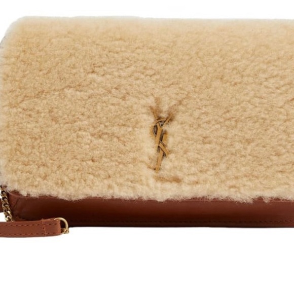 Shearling YSL bag - Picture 2 of 10